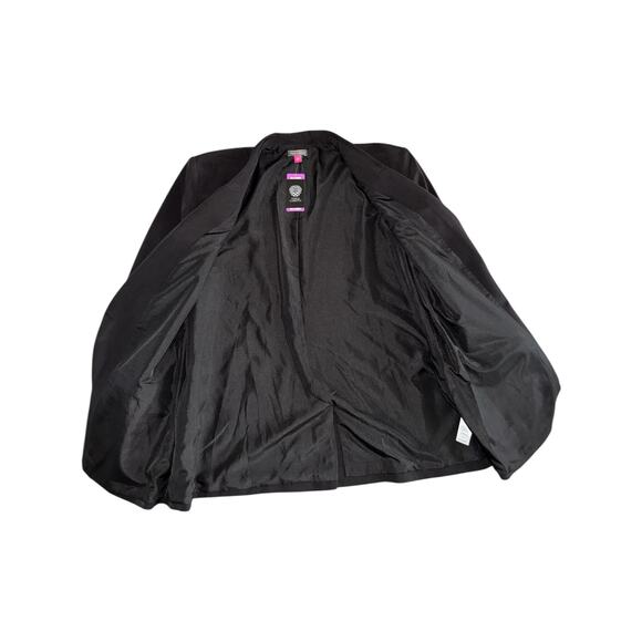 Vince Camuto Women’s 2XL Black One-Button Blazer Jacket NWT $139 Style V362948V - Picture 4 of 8